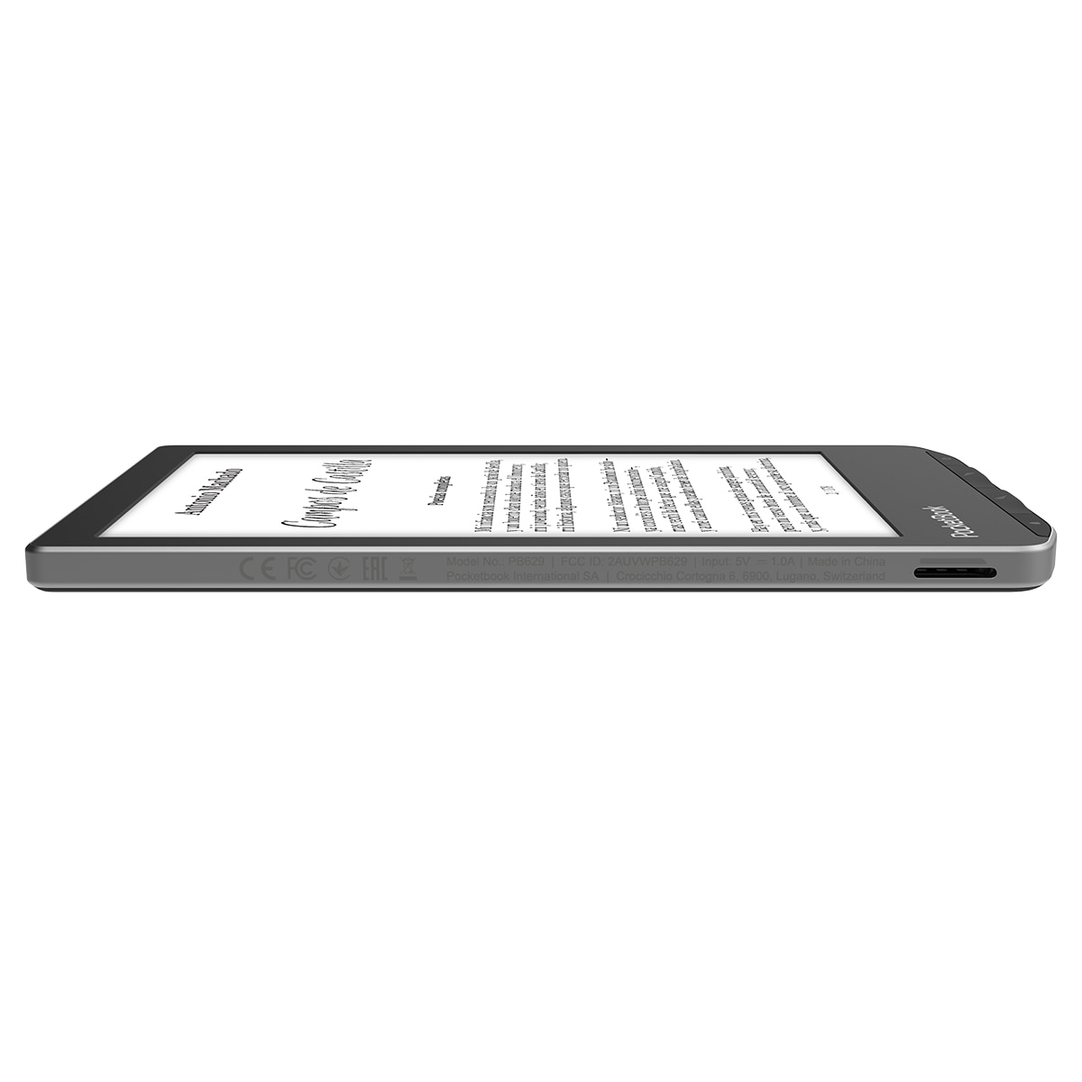 e-Reader Pocketbook Verse Mist Grey, 6" E-ink Carta. Gris niebla-7