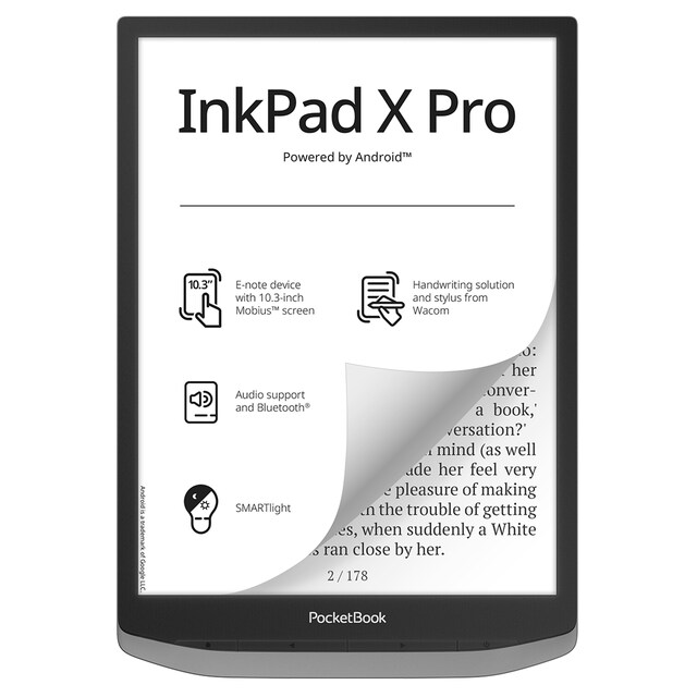 e-Reader InkPad X Pro Gris, 10,3