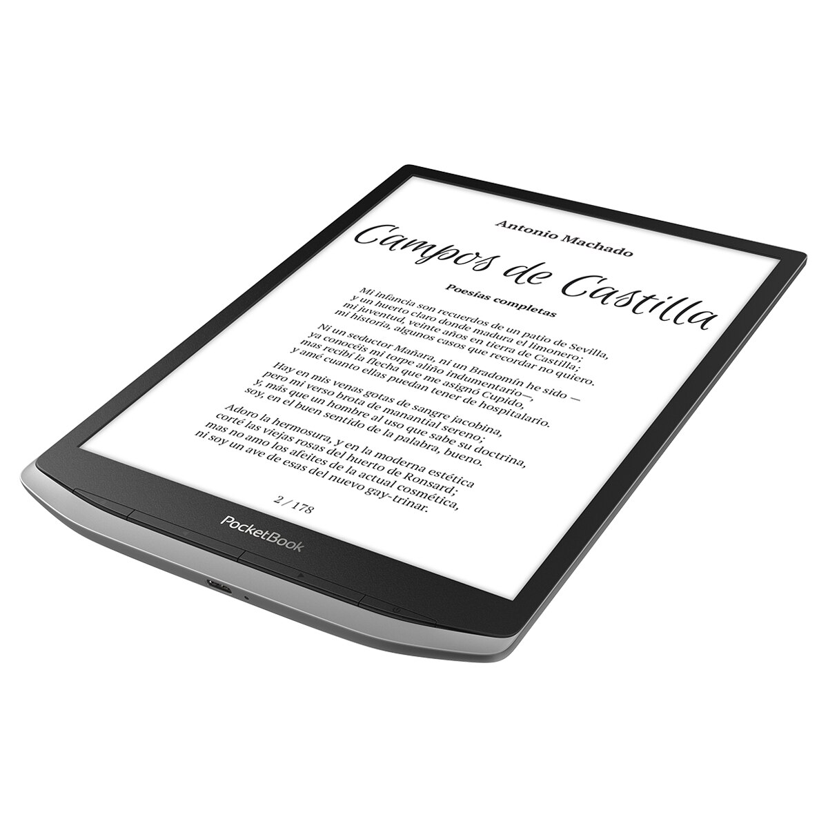 e-Reader InkPad X Pro Gris, 10,3" E-ink Mobius Gris-6