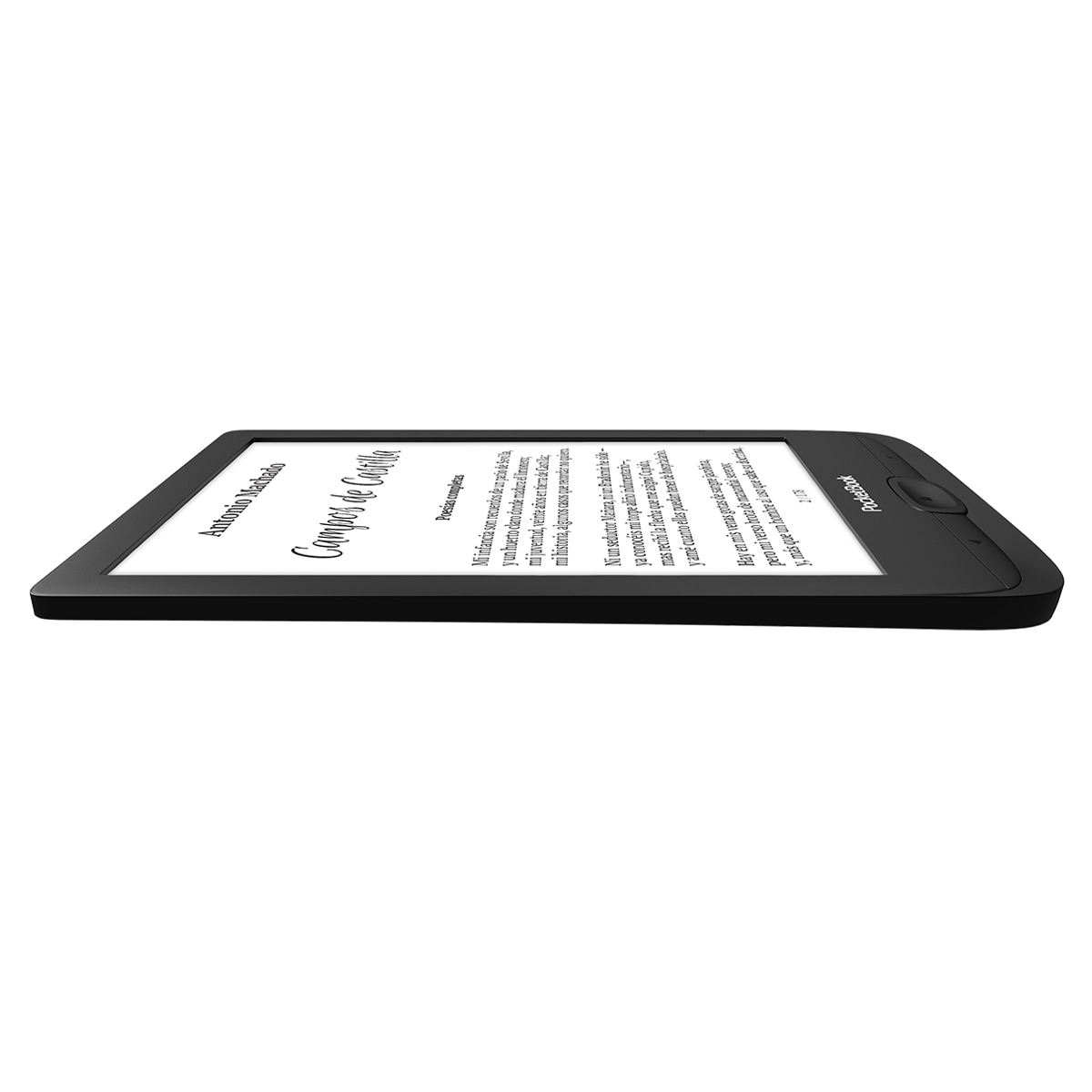 e-Reader PocketBook Basic Lux 4 - Ink Black, 6" E-ink Carta Negro-6