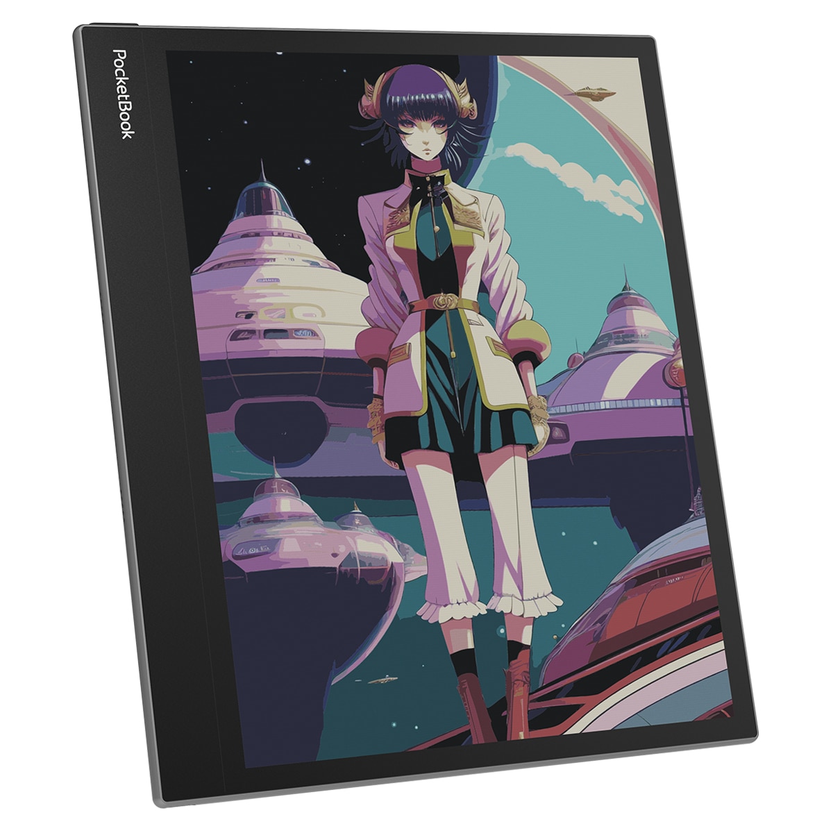 e-Reader PocketBook Inkpad Eo Mist Grey 10,3" E-Ink Kaleido 3, Android y cámara integrada Gris niebla-8