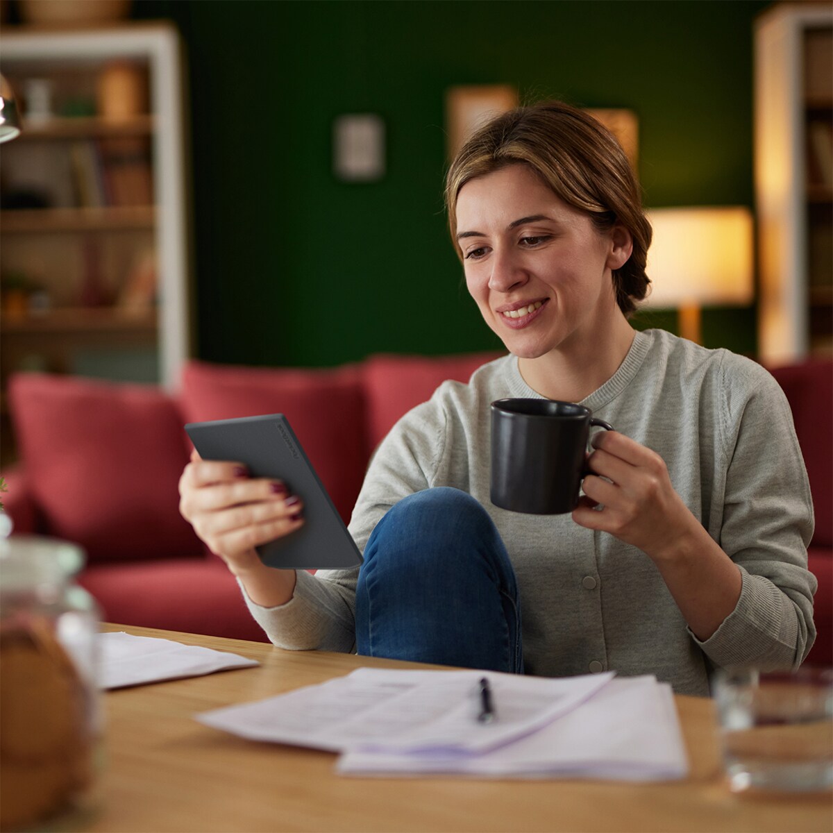 e-Reader PocketBook Verse Lite, E Ink Carta 6" Gris medianoche-9