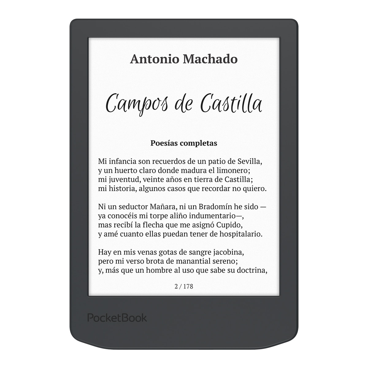 Imagen 0 de e-Reader PocketBook Verse Pro Color Lavender Dream, E Ink Caleido 6"