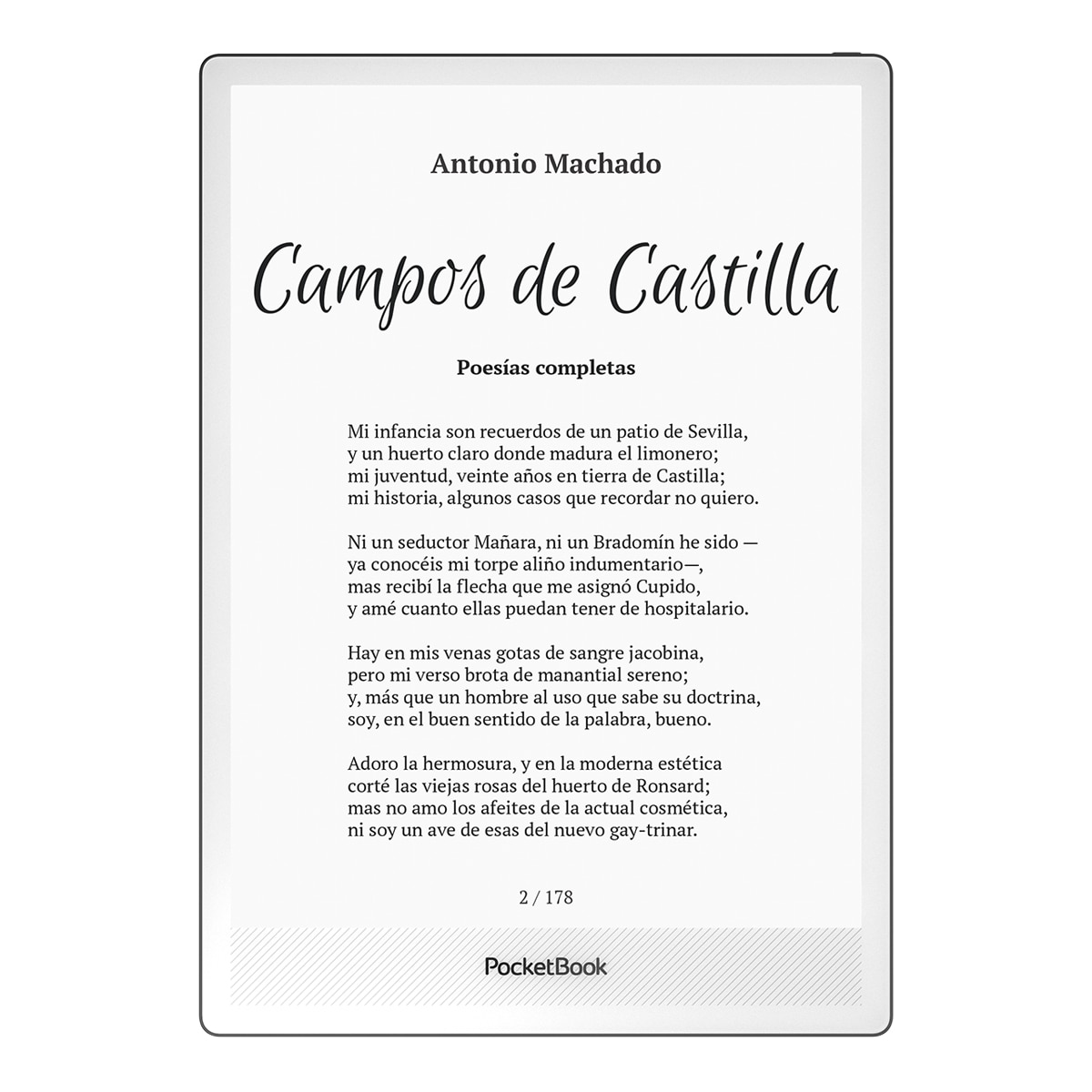 Imagen 0 de e-Reader PocketBook Inkpad One, 10,3"  E Ink Mobius