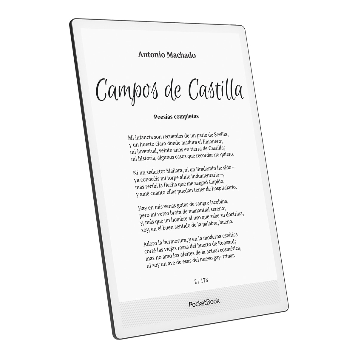 e-Reader PocketBook Inkpad One, 10,3"  E Ink Mobius Gris-2