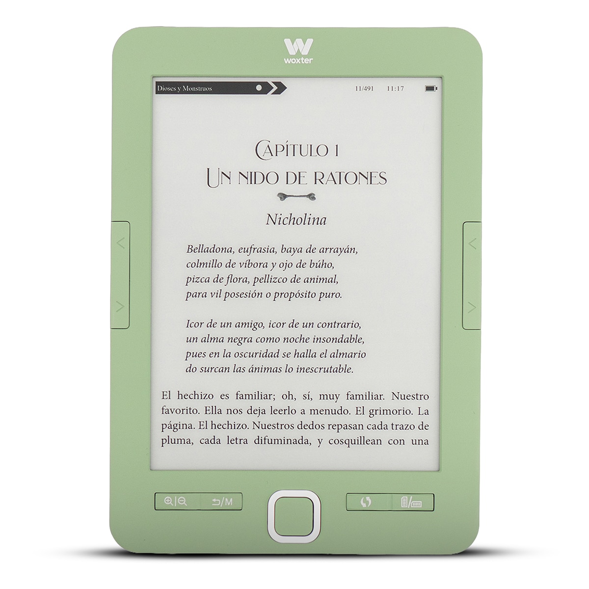 e-Reader Woxter Scriba 195 Salvia, 6" E-Ink Pearl Plus Salvia-6