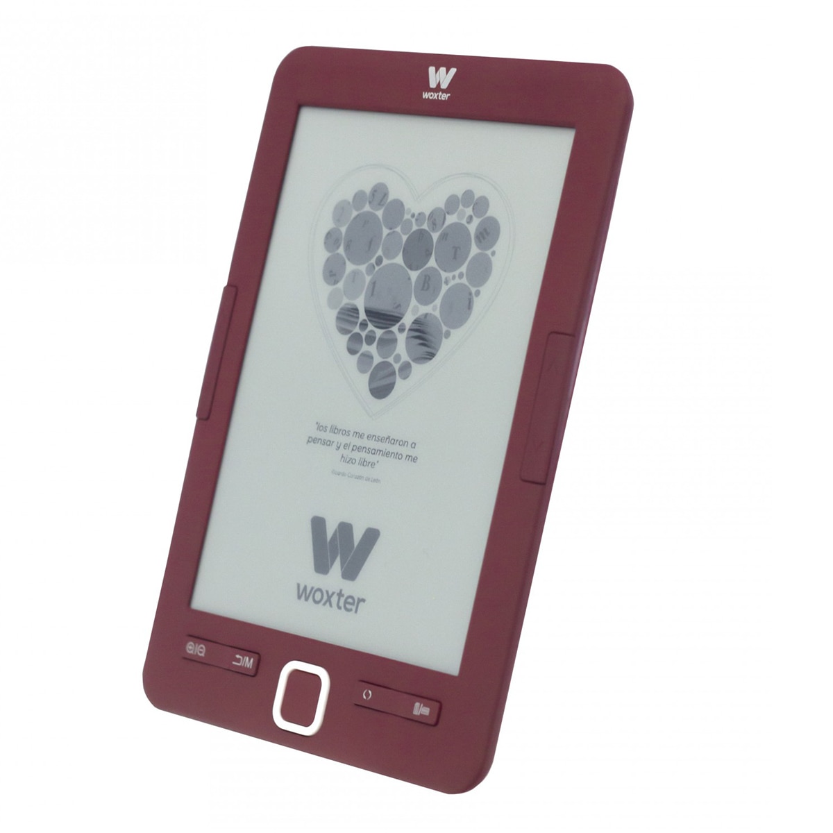 e-Reader Woxter Scriba 195 Red, 6" E-Ink Pearl Plus Rojo-4