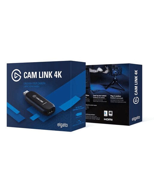 Capturadora HDMI Elgato Cam Link 4K Negro · El Corte Inglés