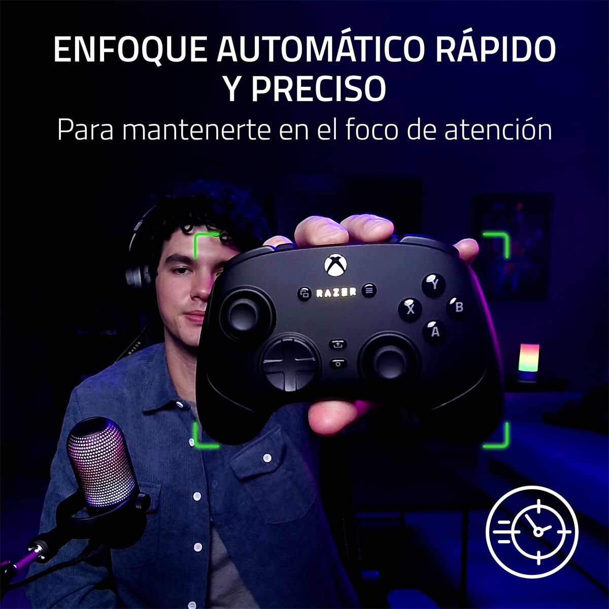 Webcam Razer Kiyo V2 X, Full HD con micrófono integrado Negro-8