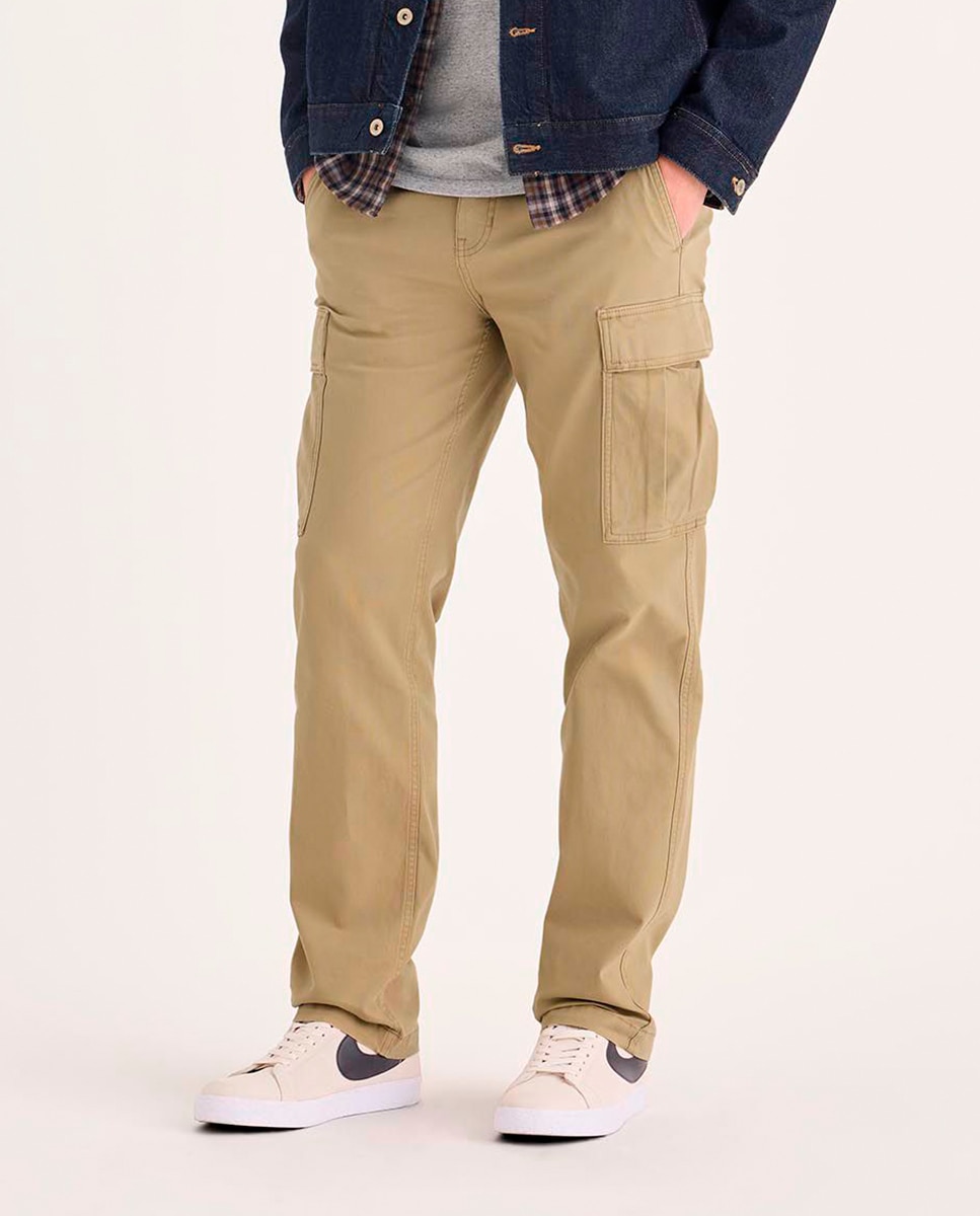 Calças sportswear de homem Camel-2