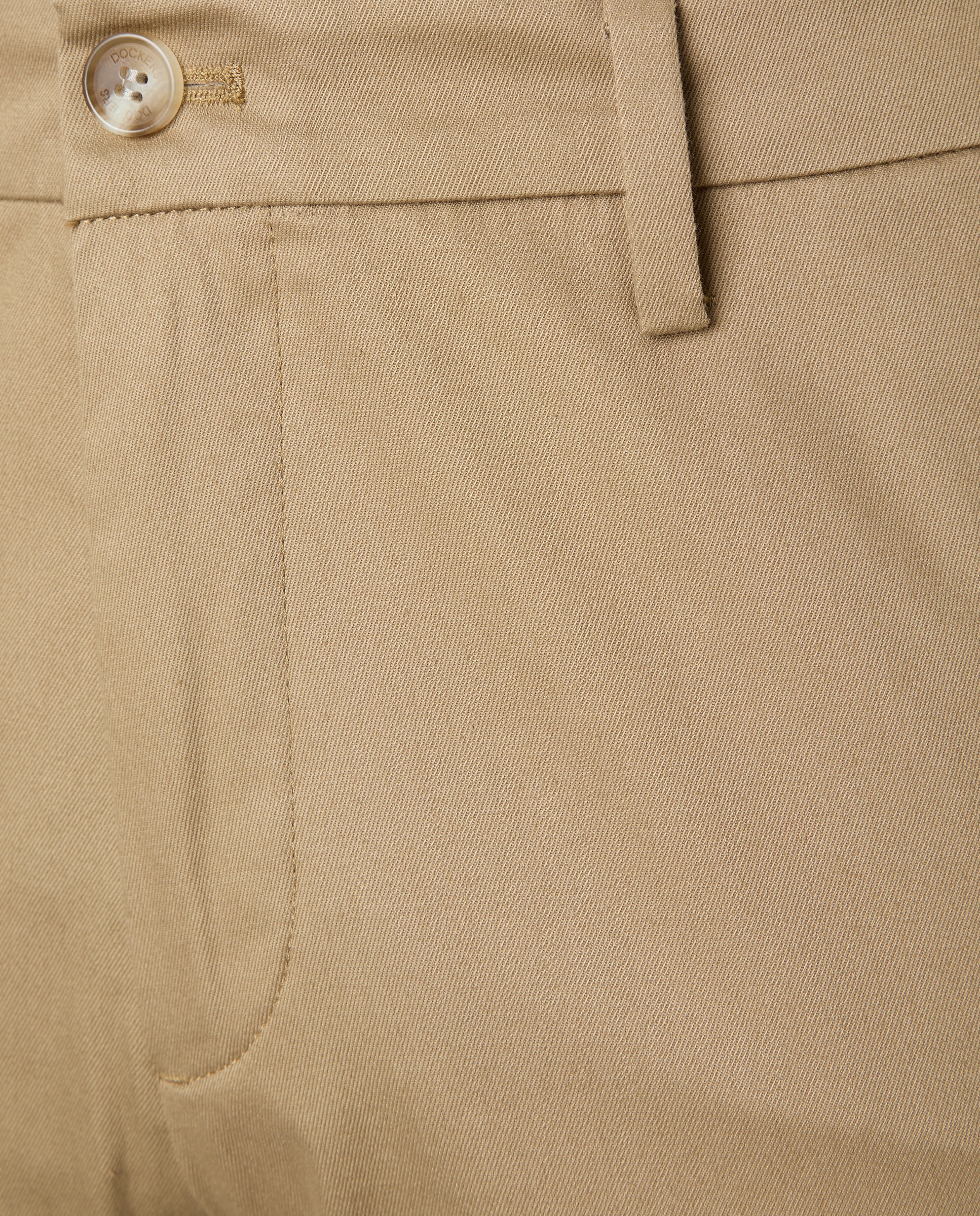 Calças Slim Fit. Bege-5