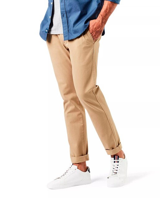 Imagen 0 de Pantalón chino de hombre casual elástico