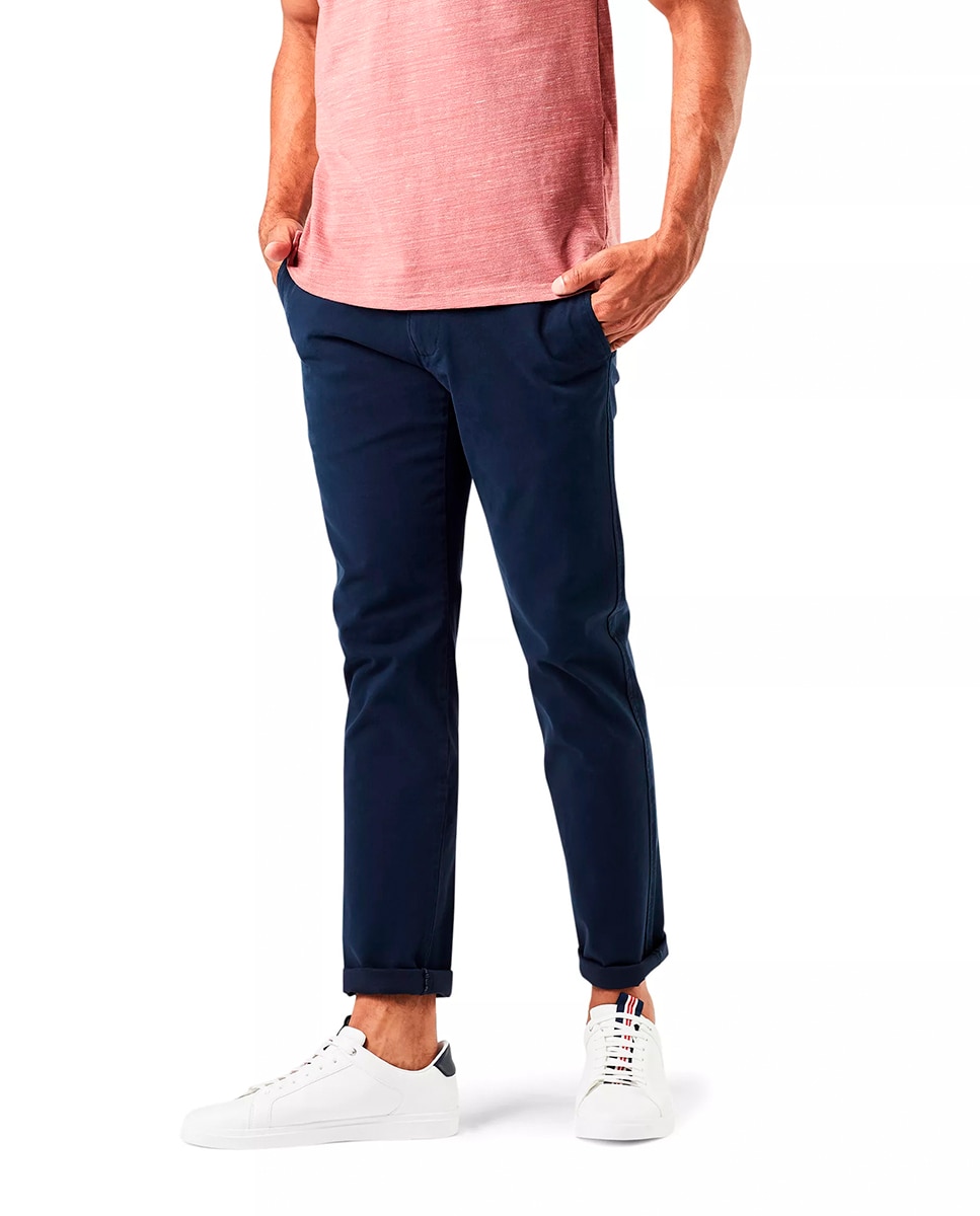 Imagem 0 de Calças Chino Casual Elásticas