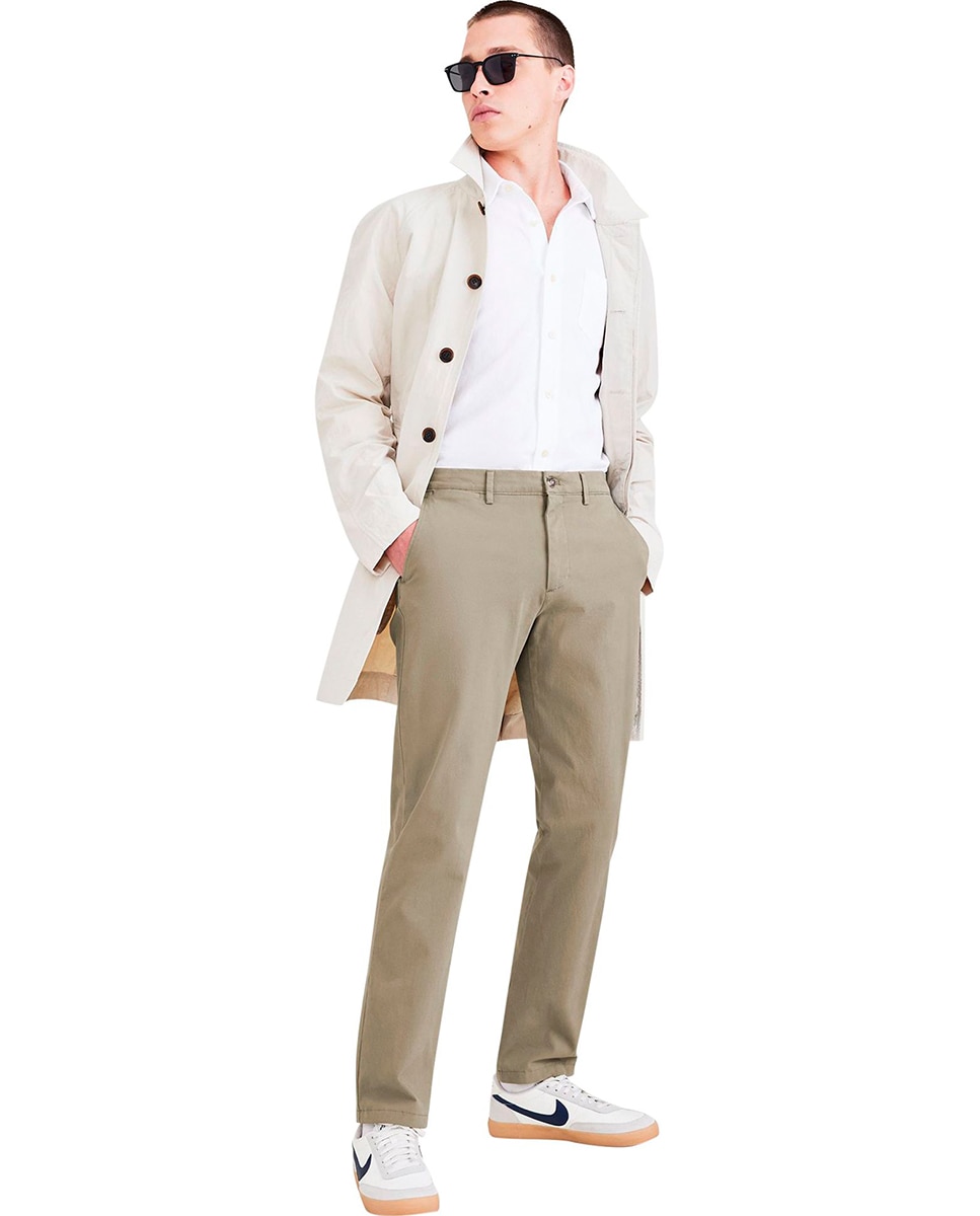 Imagem 0 de Calças Chino 360 Slim Fit, Estilo Formal