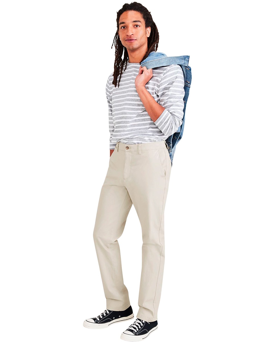 Imagem 0 de Calças Chino 360 Slim Fit, Estilo Formal