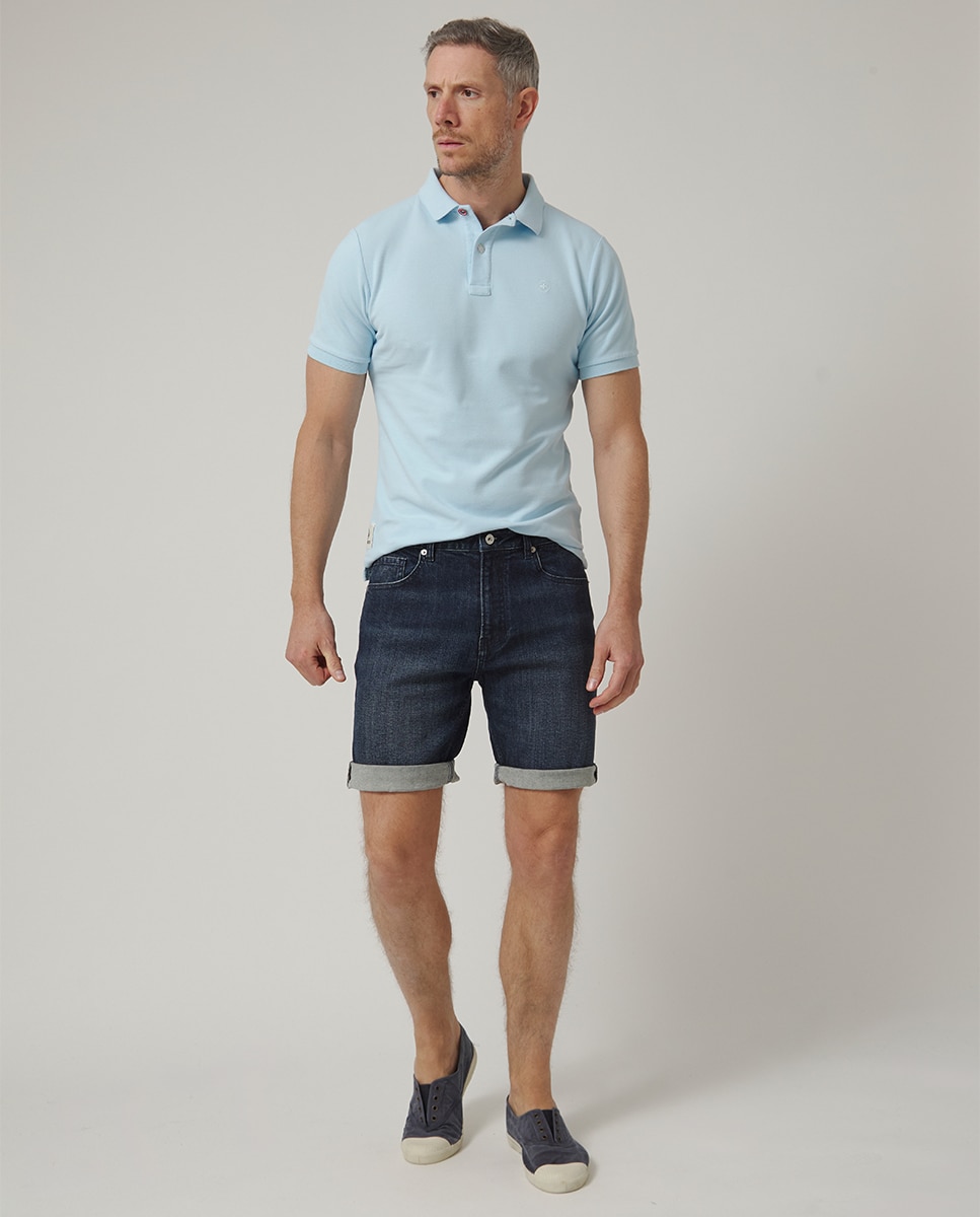 Altonadock - Short denim de hombre, cinco bolsillos..
