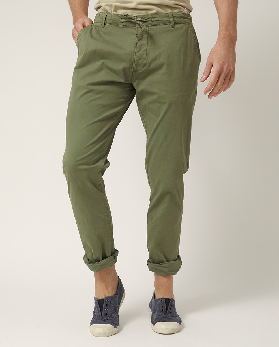 Joggers com Cordão Verde-2