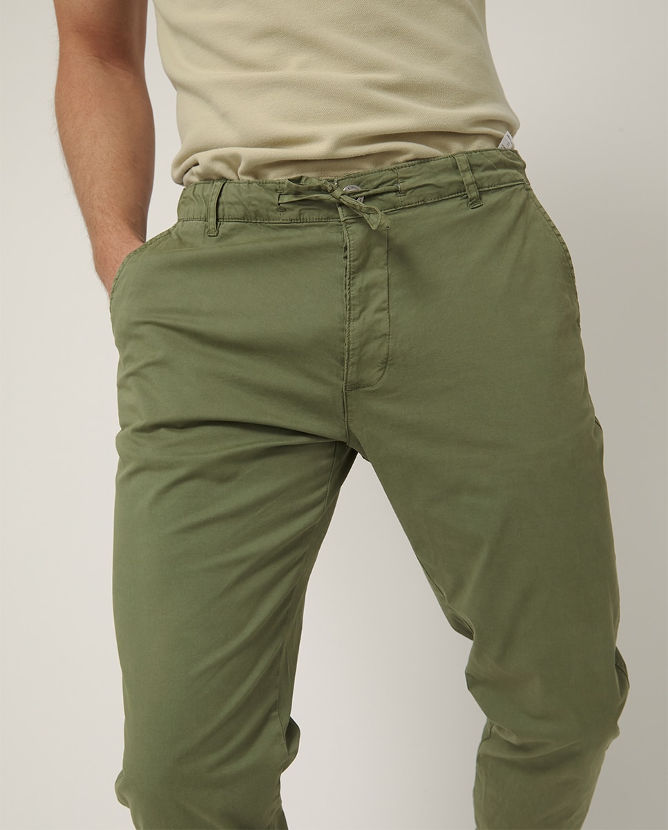 Joggers com Cordão Verde-4