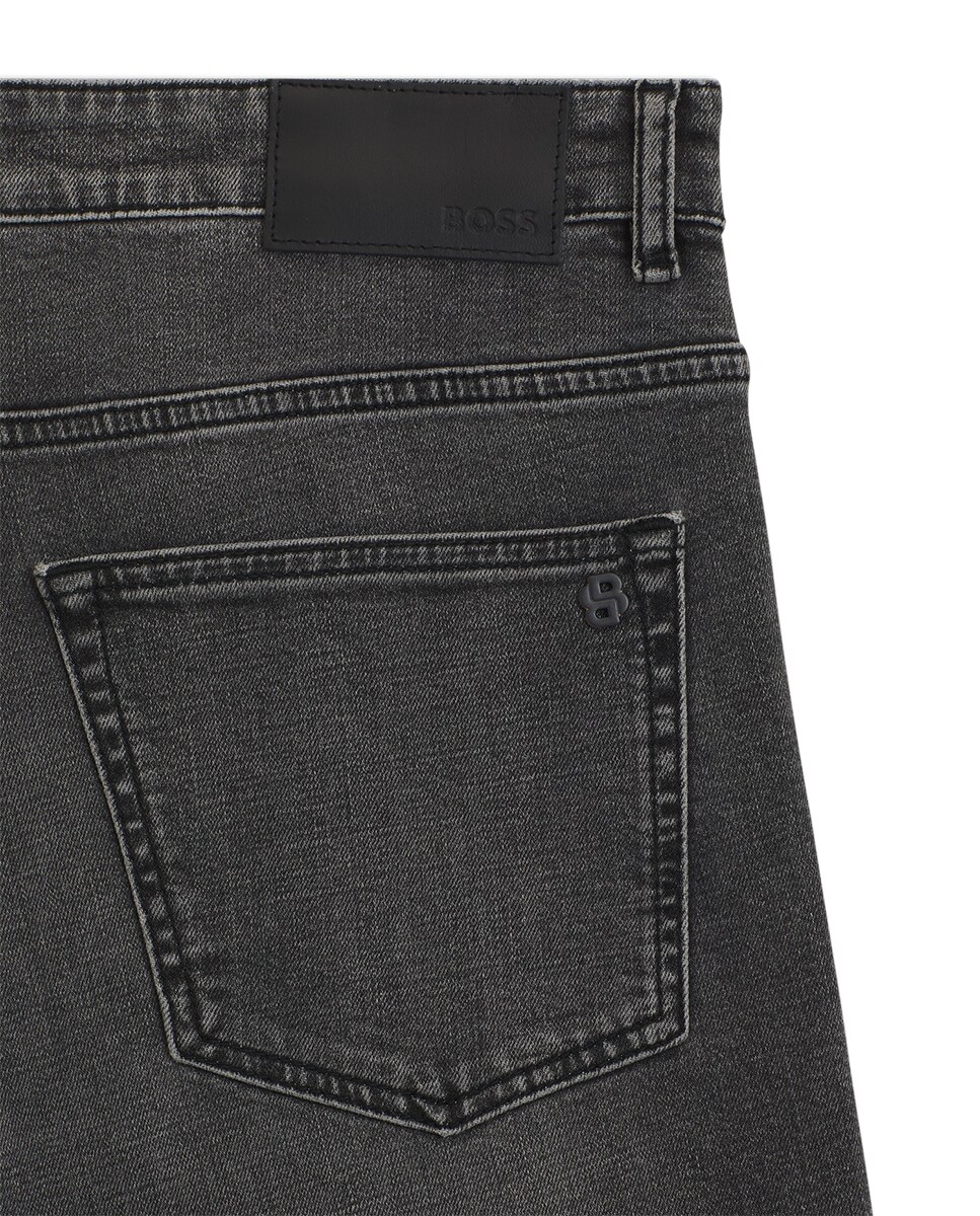 Calças Compridas Cinzento-2