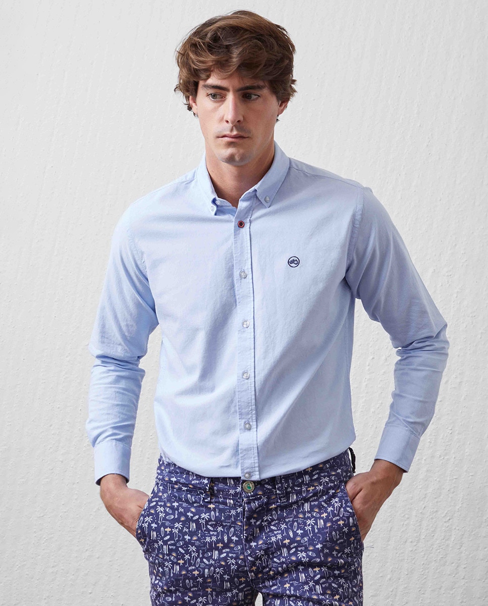 Imagem 0 de Camisa Básica com Padrão Slim