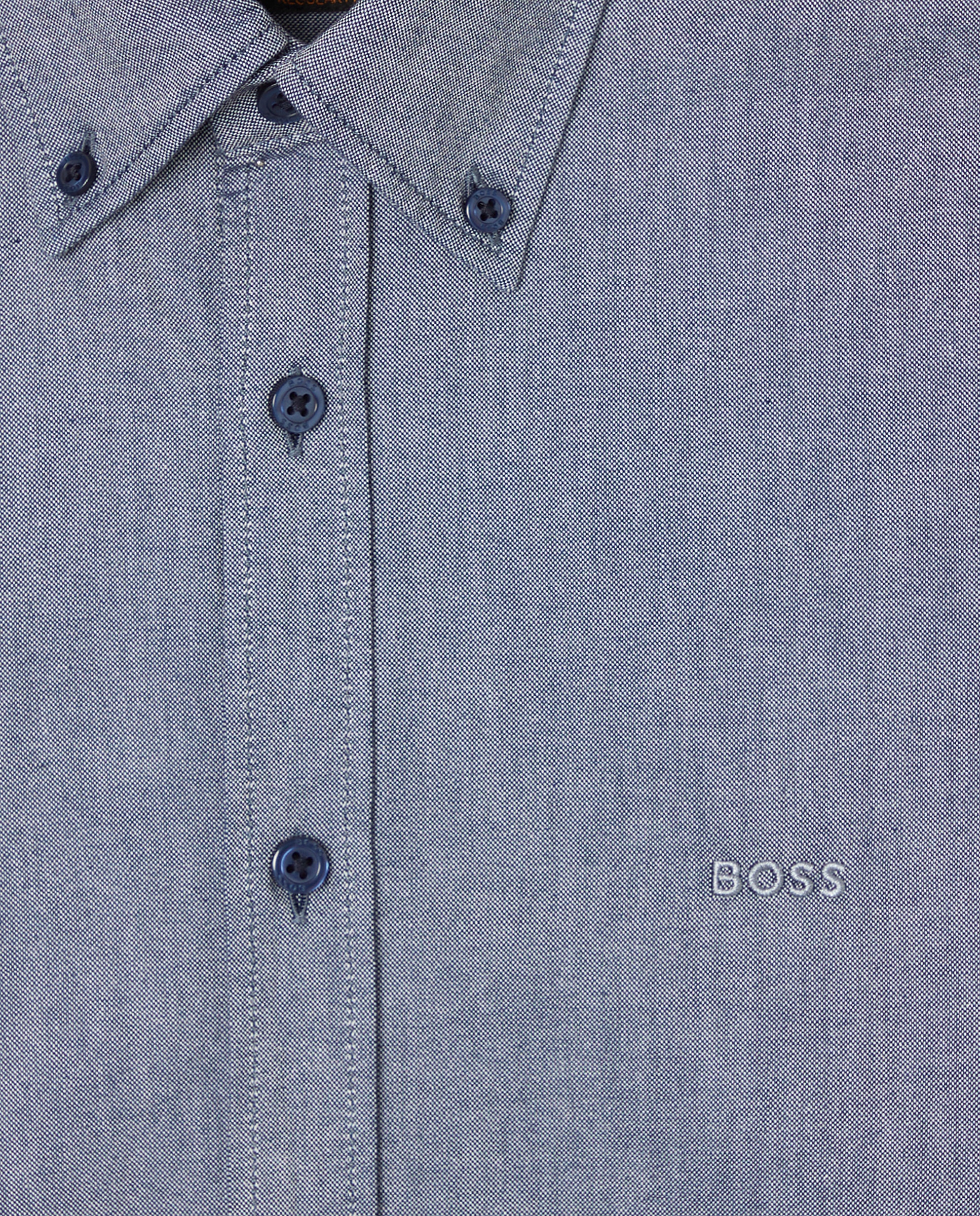 Camisa de Manga Comprida Azul-marinho-2