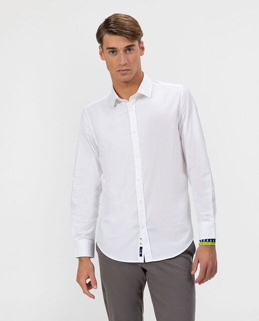 Imagem 0 de Camisa Regular Fit em Algodão