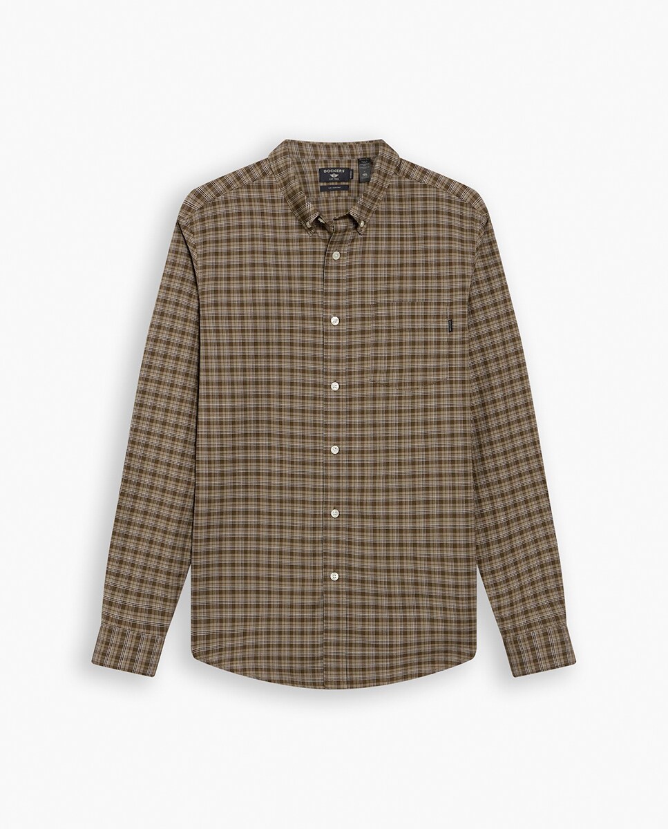 Camisa Oxford Verde-3