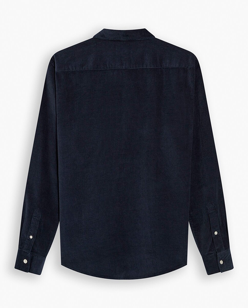 Camisa com Bolso Azul-marinho-4