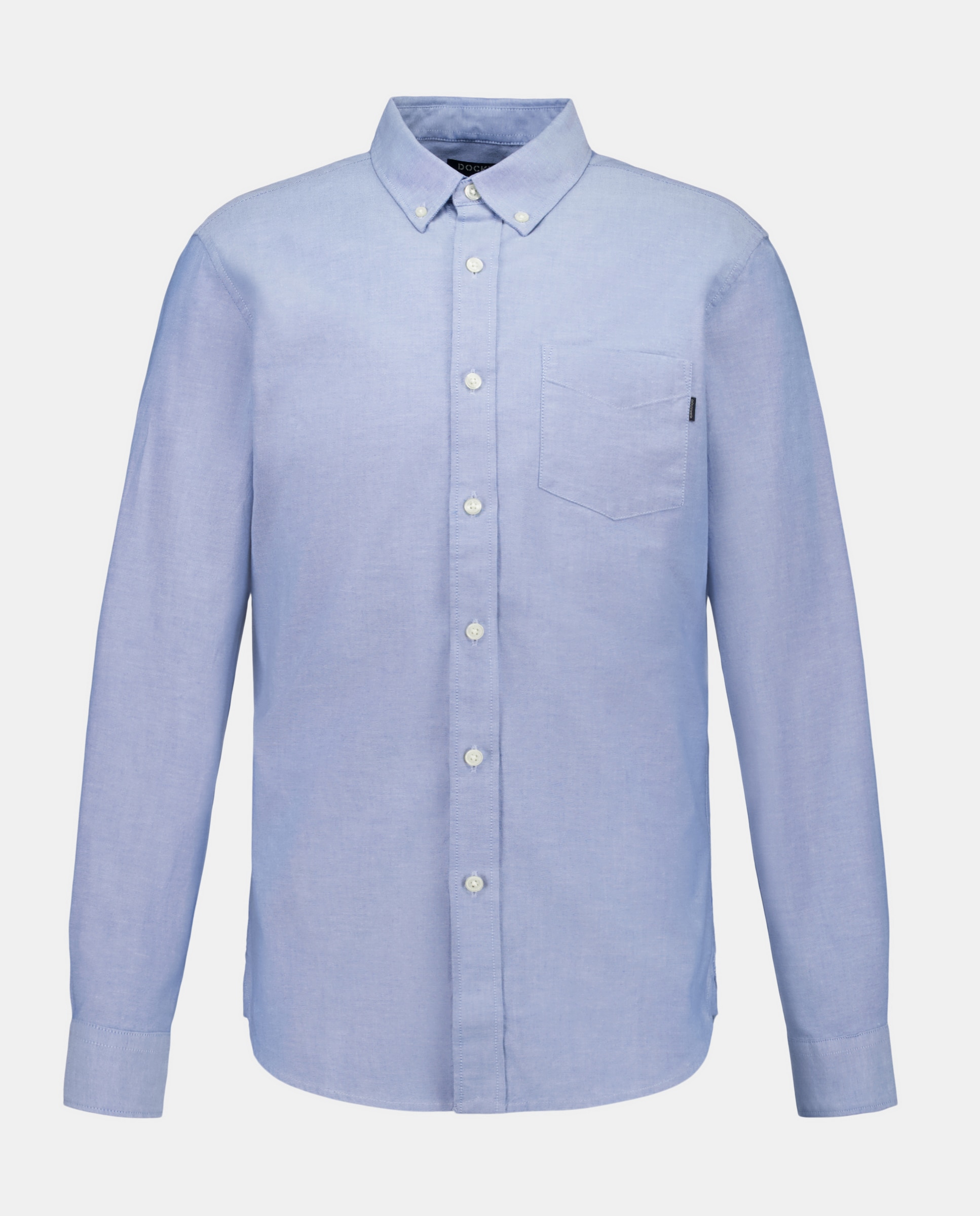 Camisa Slim Fit Oxford Azul-claro-4