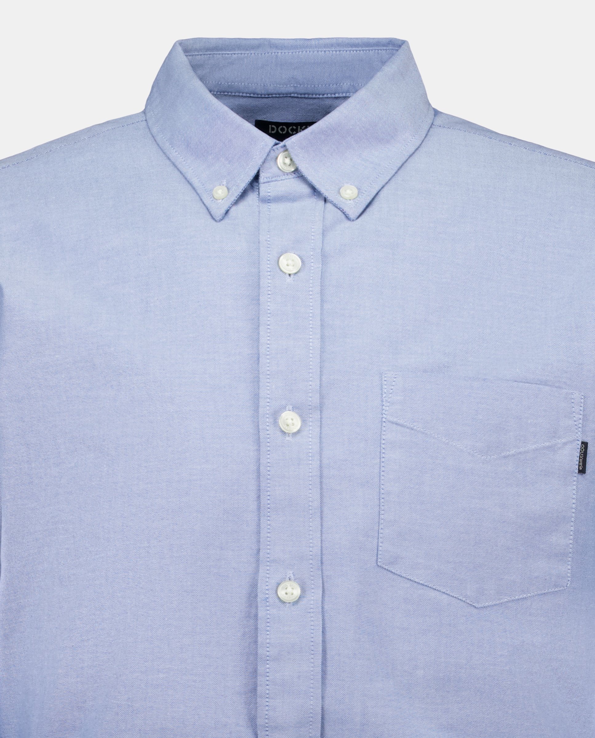 Camisa Slim Fit Oxford Azul-claro-5