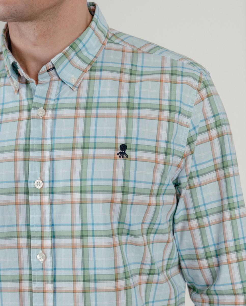 Camisa Verde Água-3
