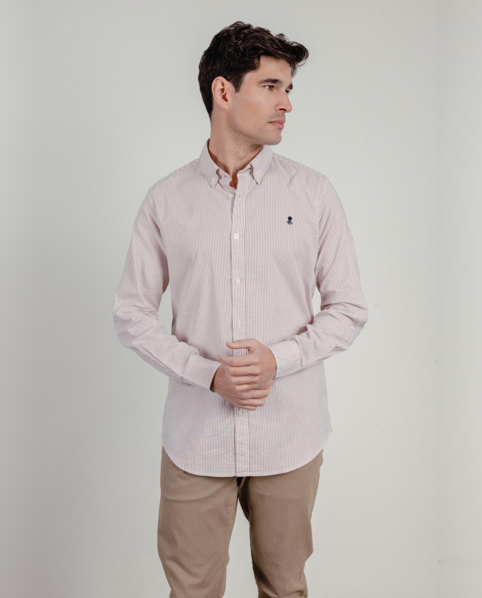 Camisa Castanho-claro-5
