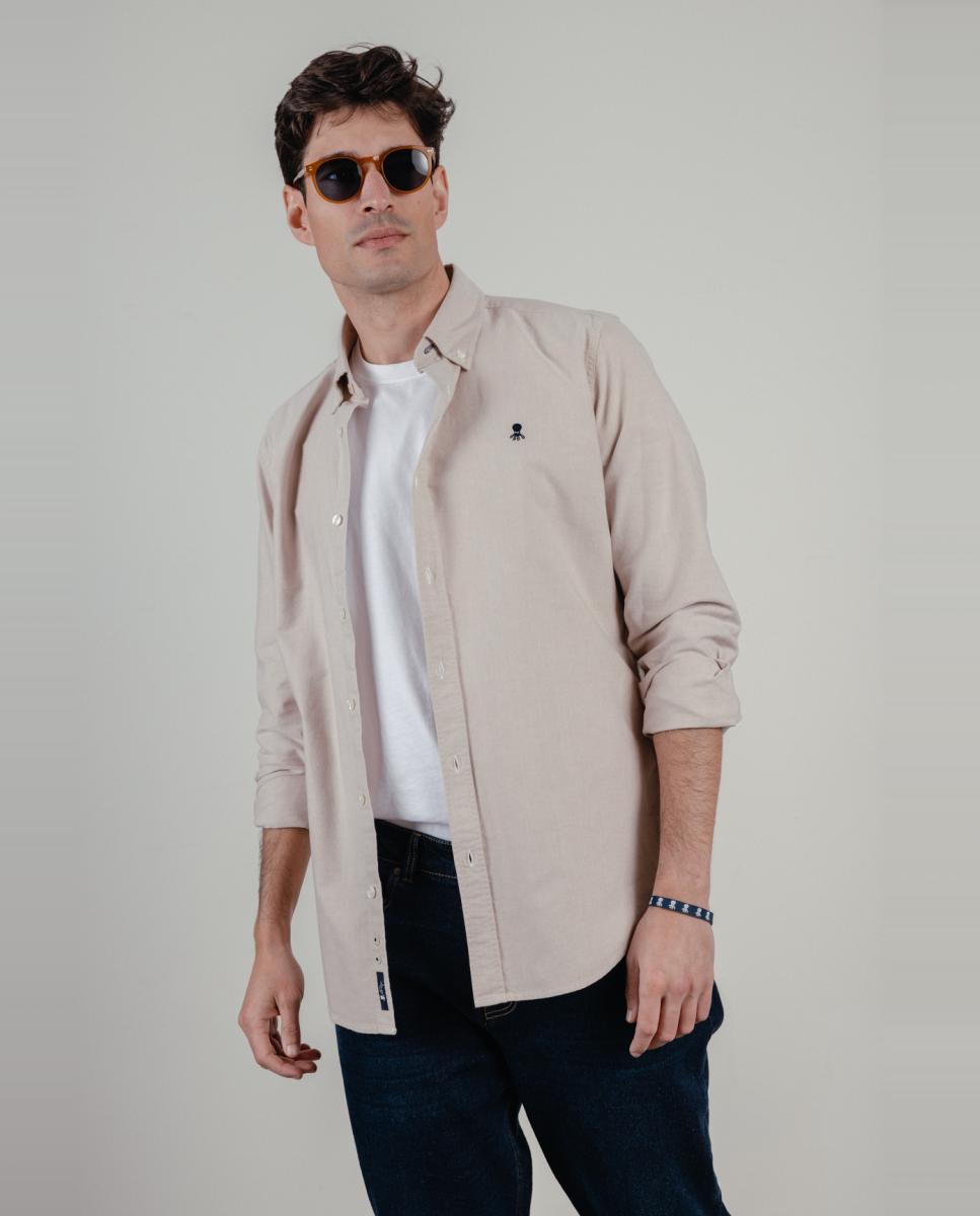Camisa Castanho-5