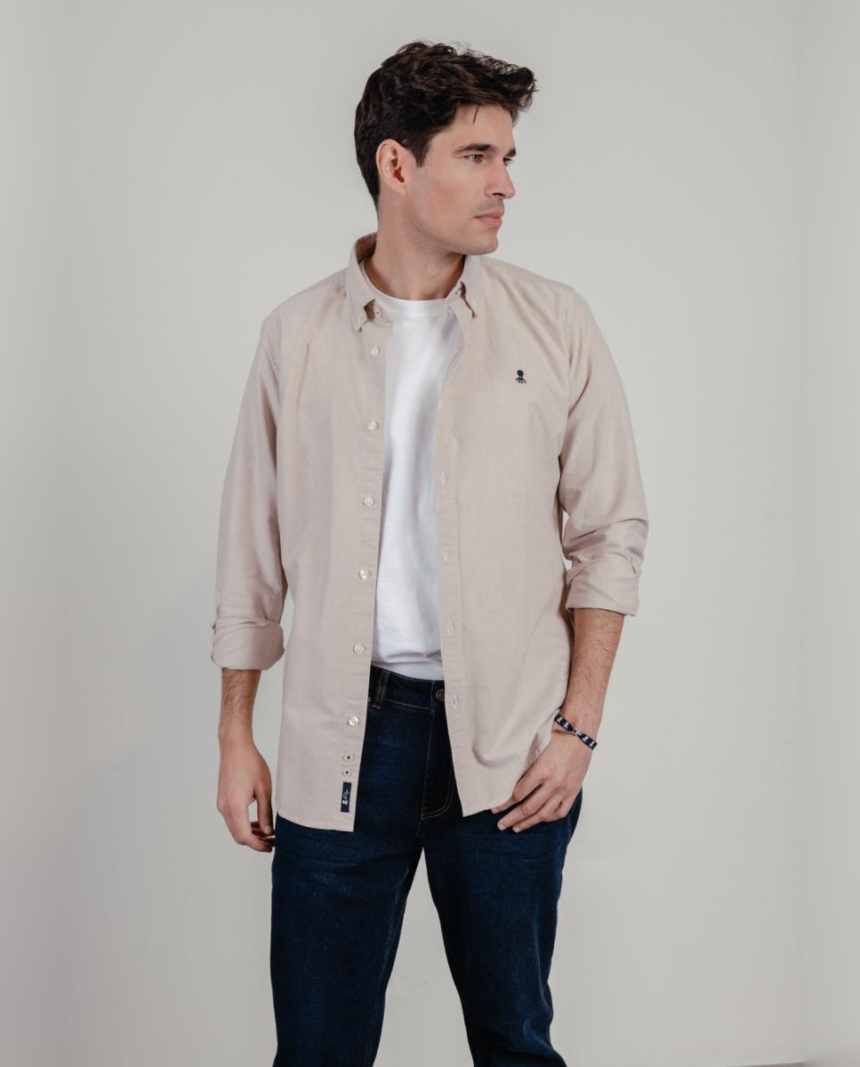 Camisa Castanho-6