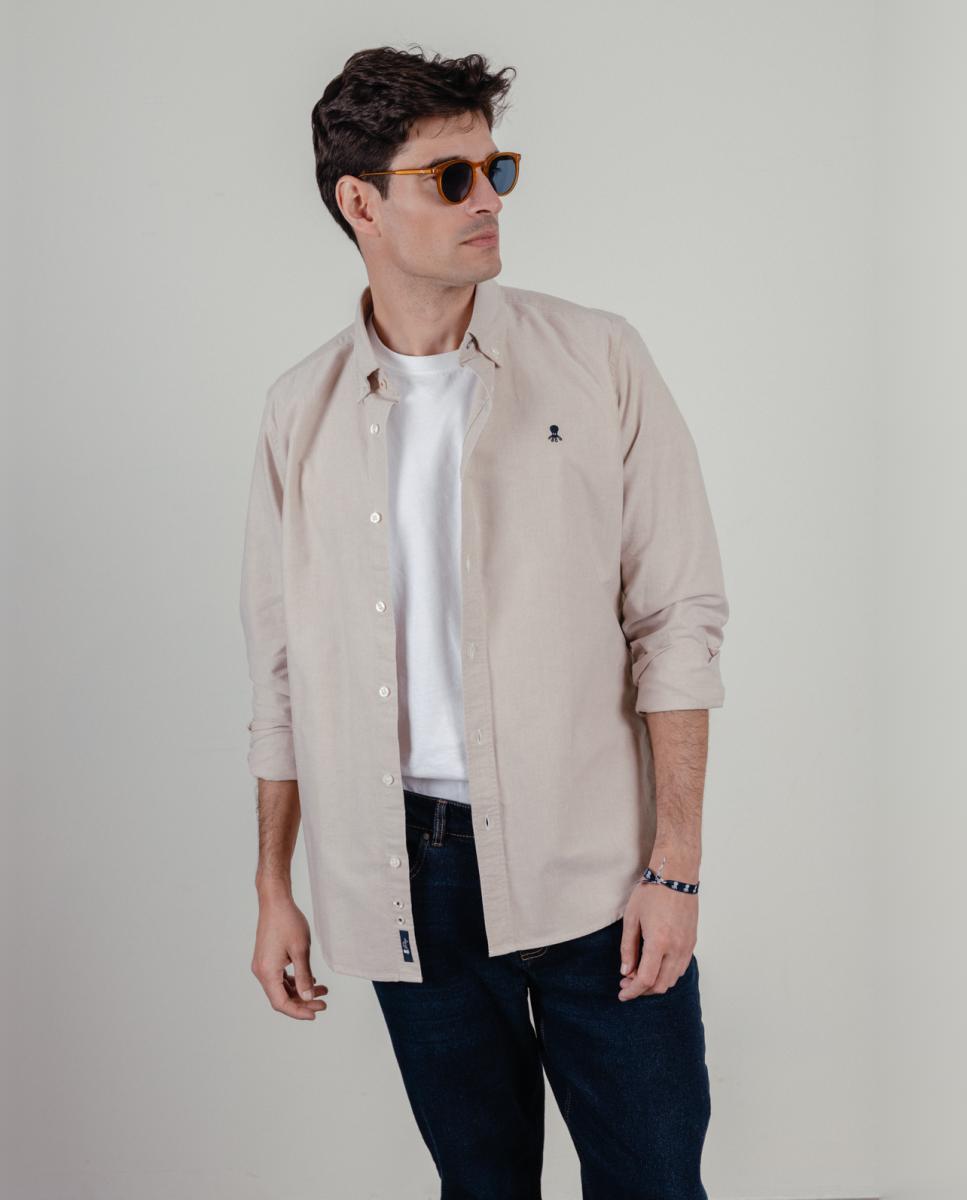 Camisa Castanho-9
