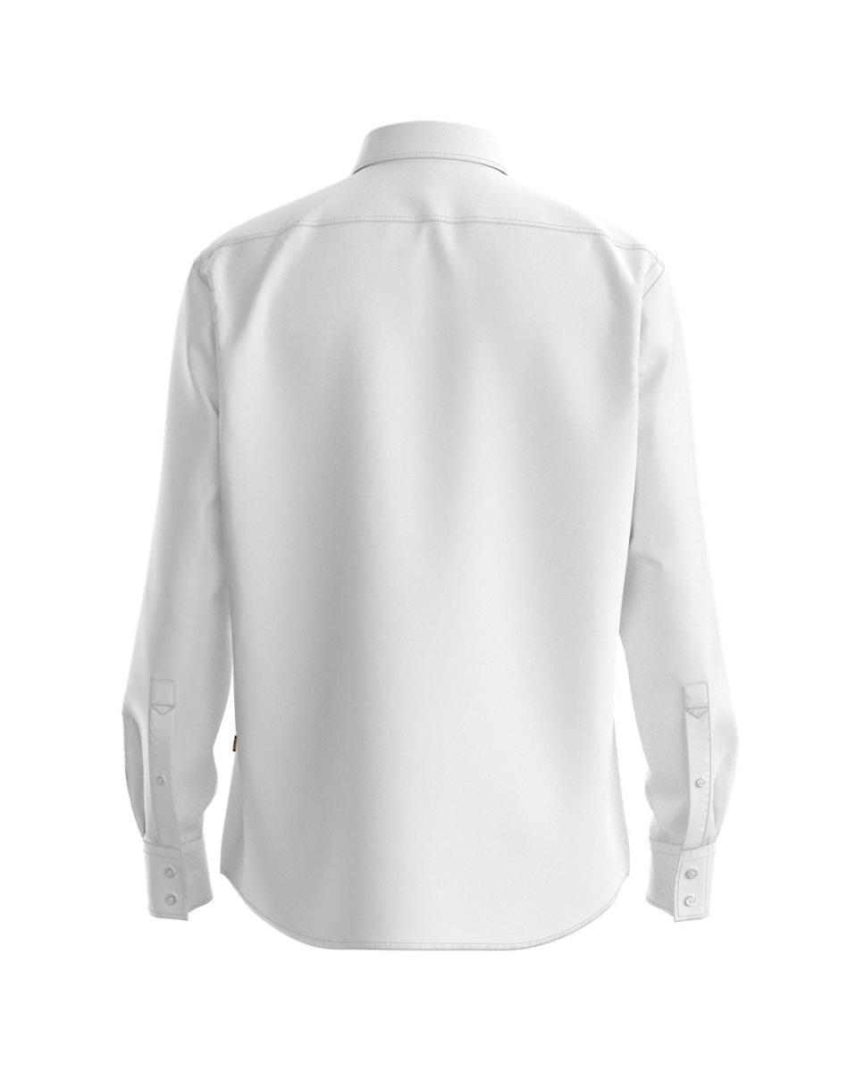 Camisa de Manga Comprida Branco-2