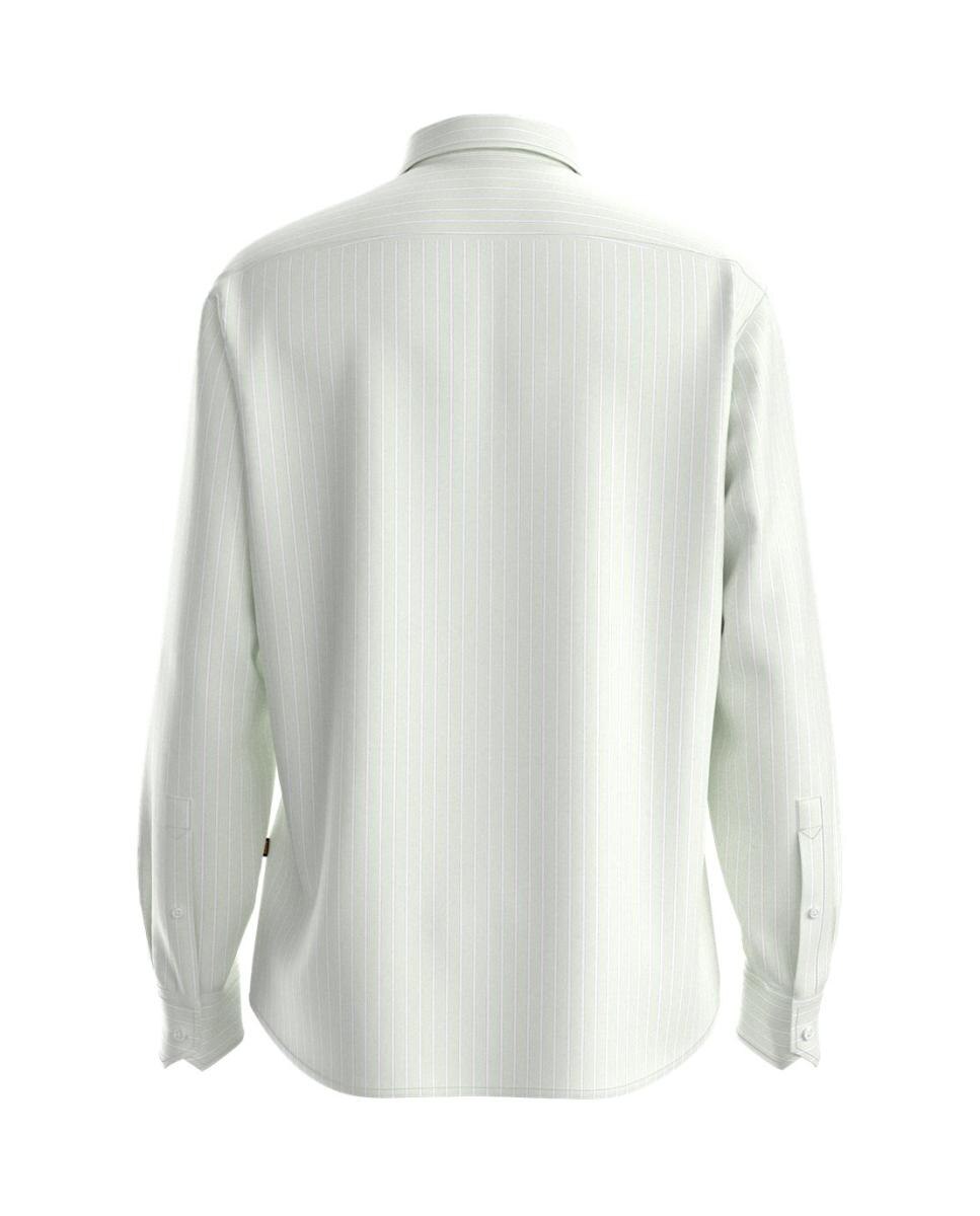 Camisa manga larga de hombre - Boss - Verde Verde-2