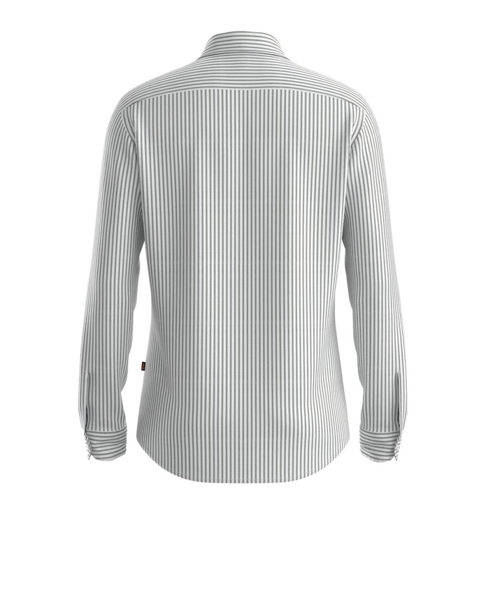 Camisa manga larga de hombre - Boss - Verde Verde-2