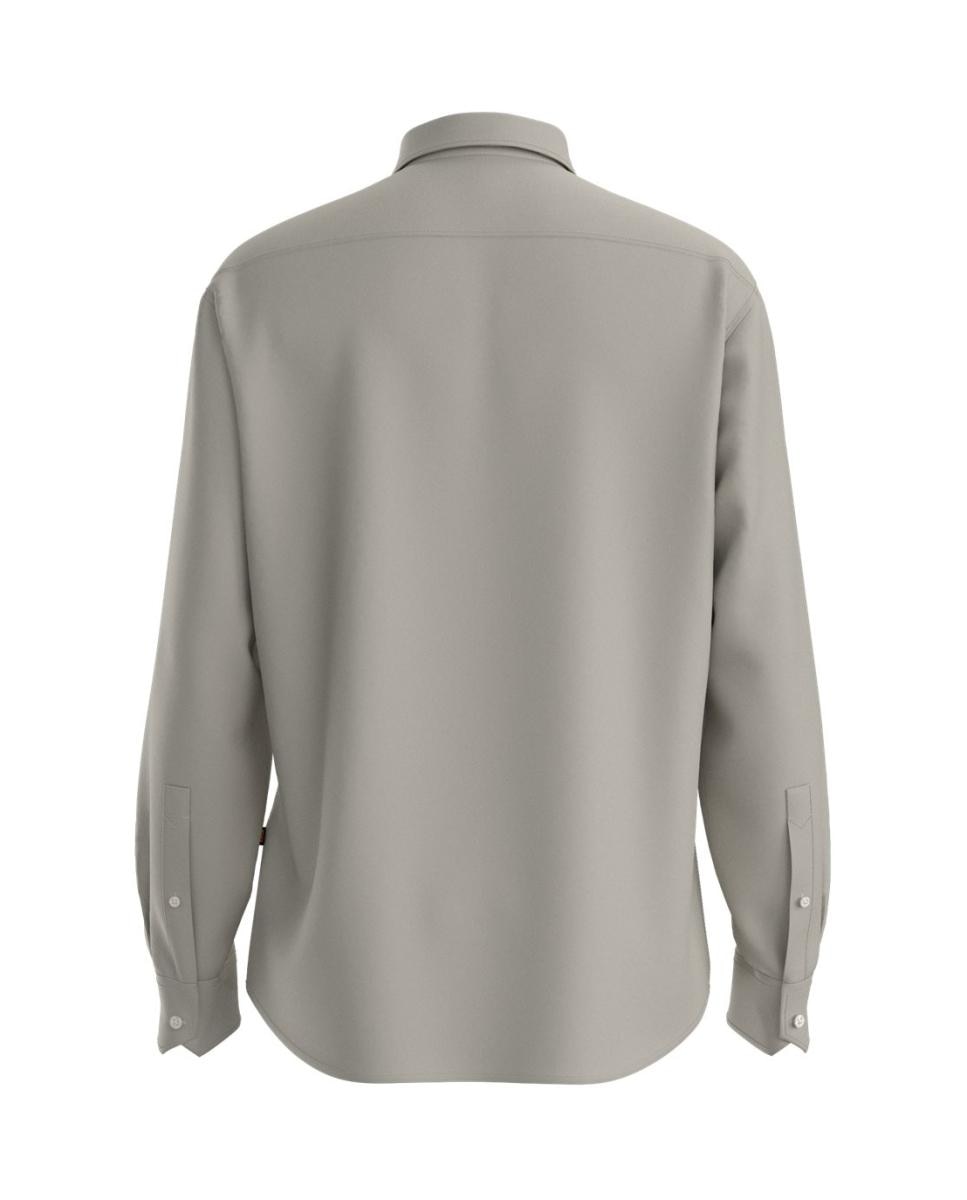 Camisa manga larga de hombre - Boss - Beige Beige-2