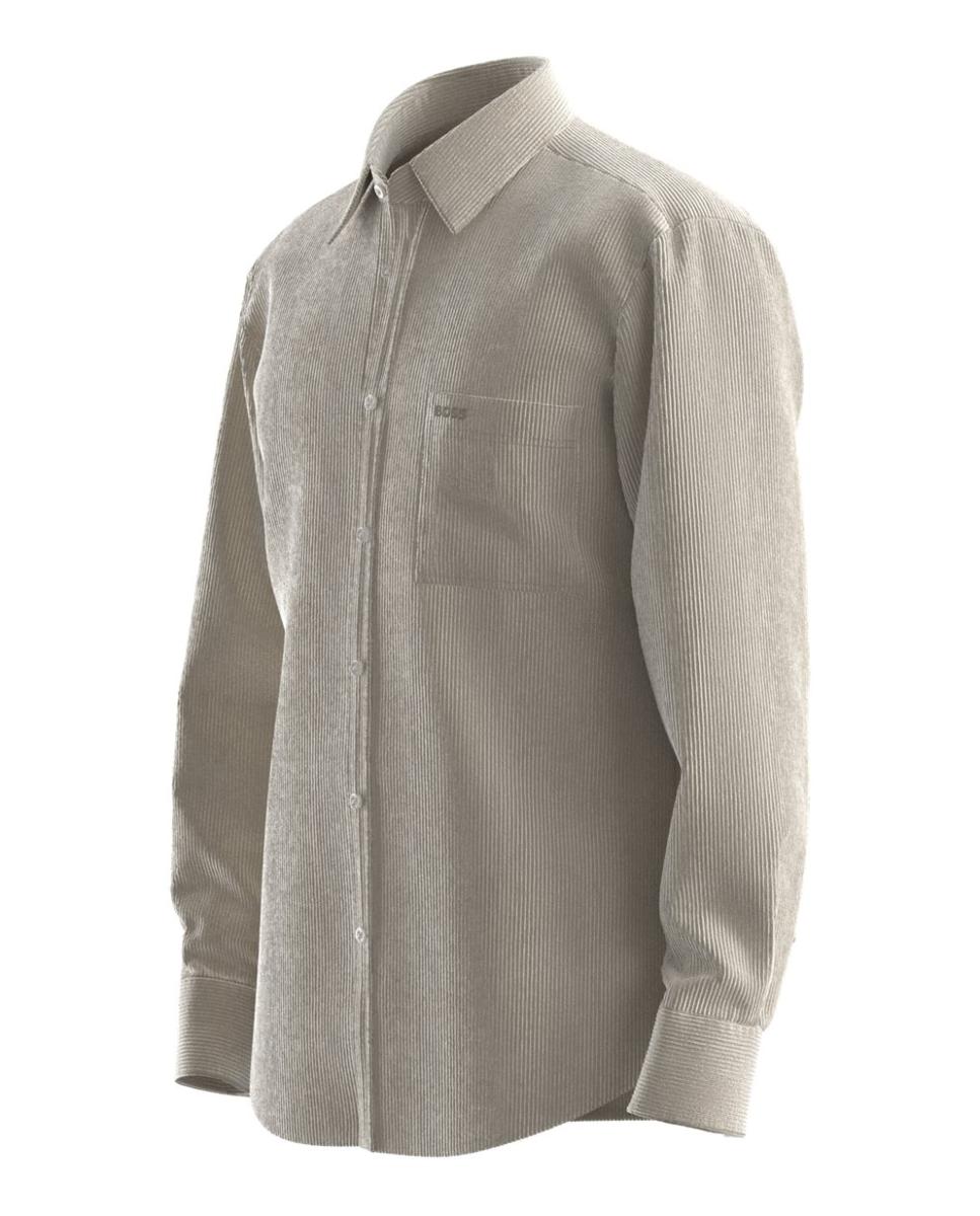 Camisa de hombre - Boss - Beige Beige-3