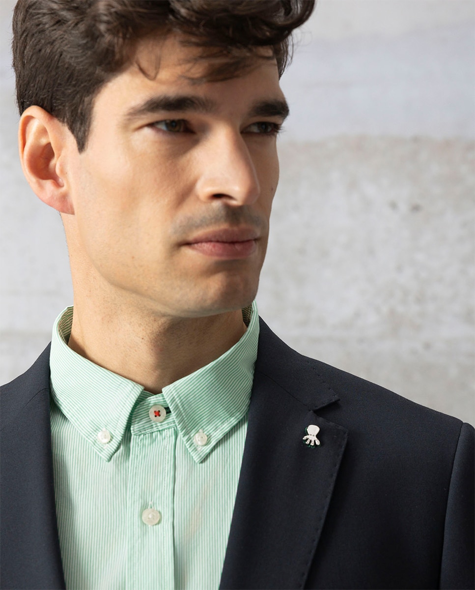 Blazer de homem Azul-marinho-3