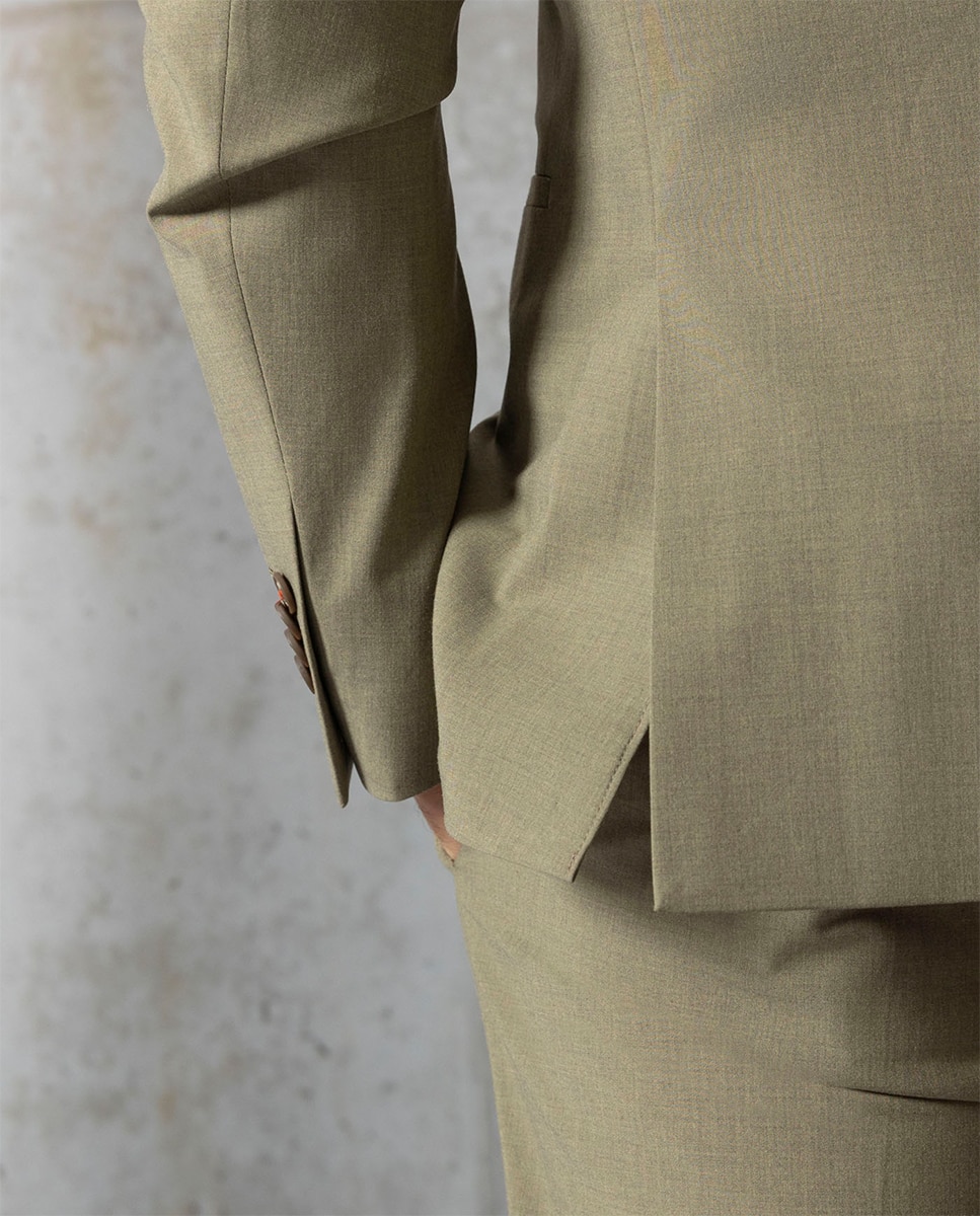 Blazer de homem Verde-6