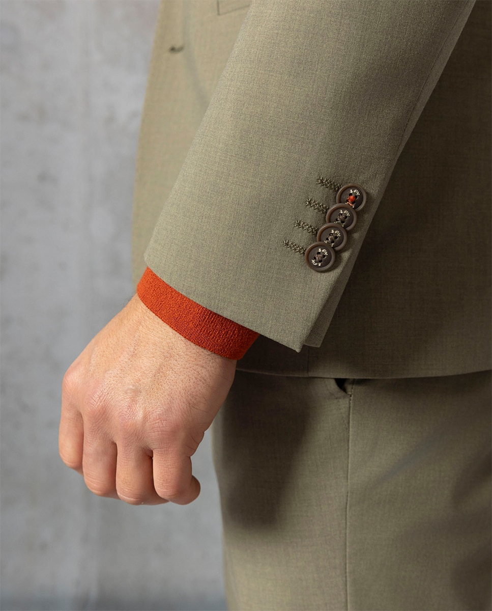 Blazer de homem Verde-7