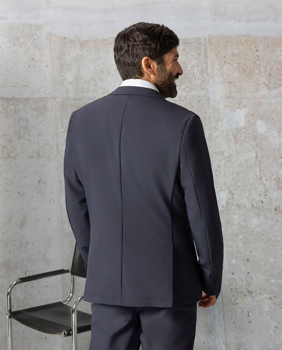 Blazer de homem Azul-marinho-2