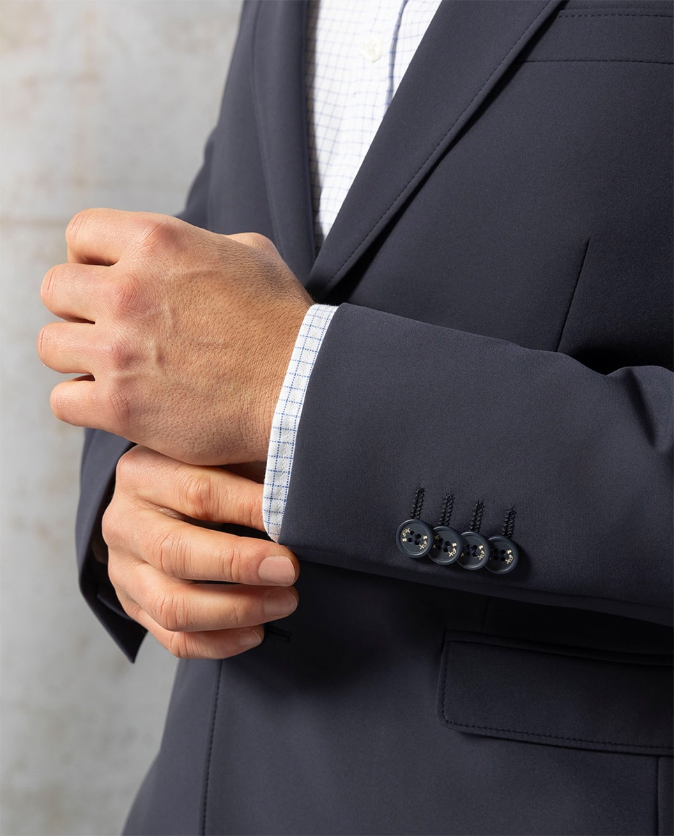 Blazer de homem Azul-marinho-6