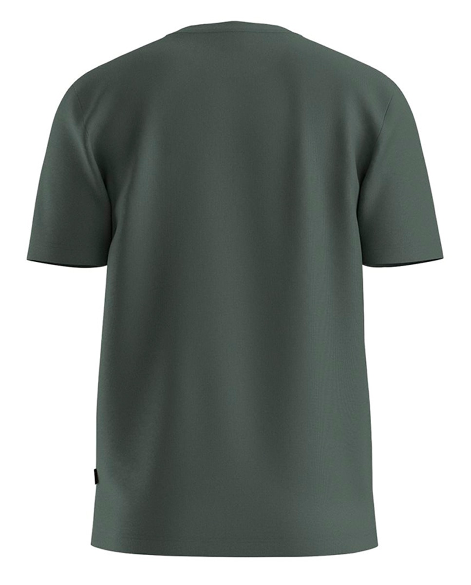 T-shirt com Manga Curta Cinzento-2