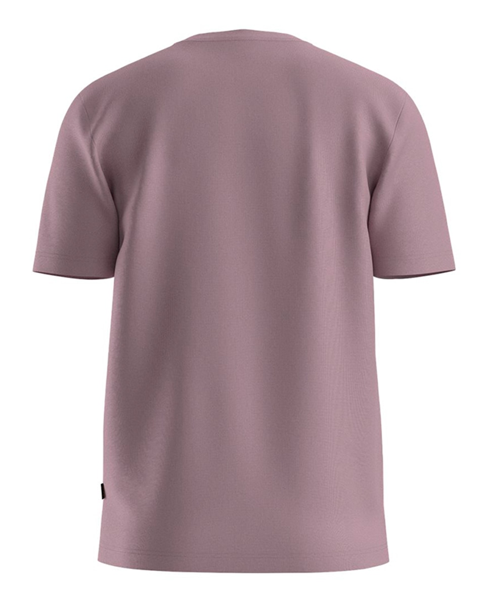 T-shirt com Manga Curta Rosa-2
