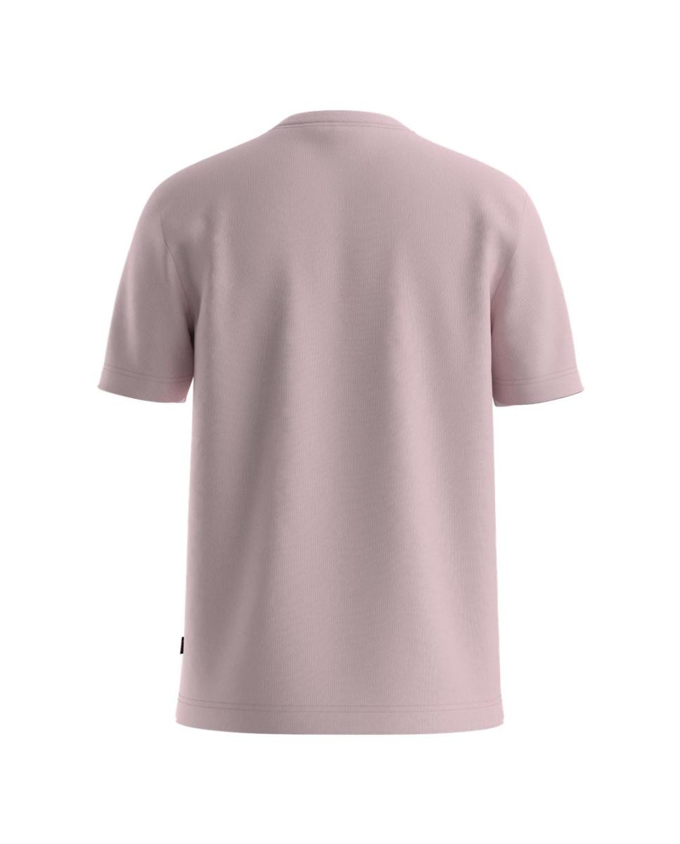 T-shirt com manga curta Rosa-2