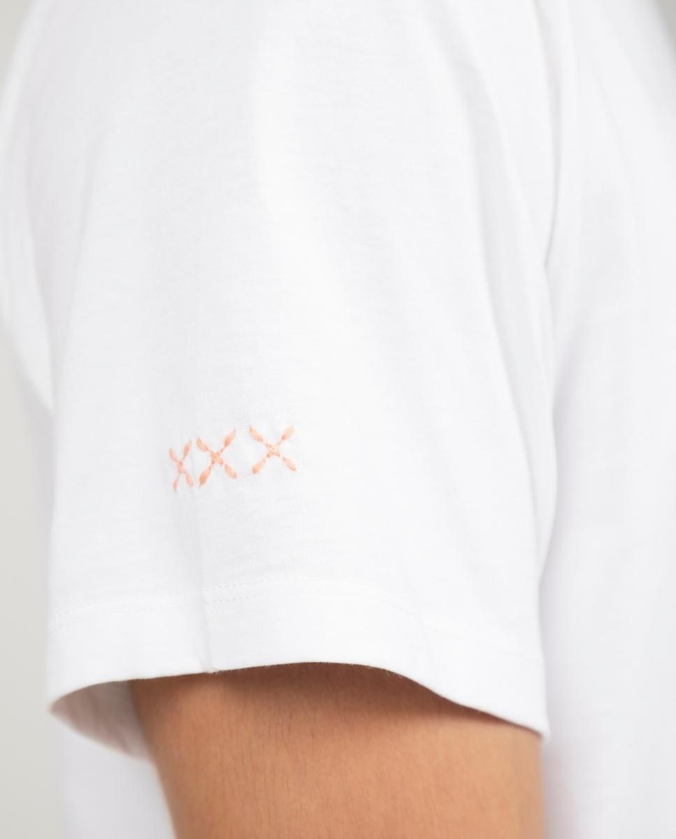 Camiseta hombre - El Pulpo - Blanco Blanco-4