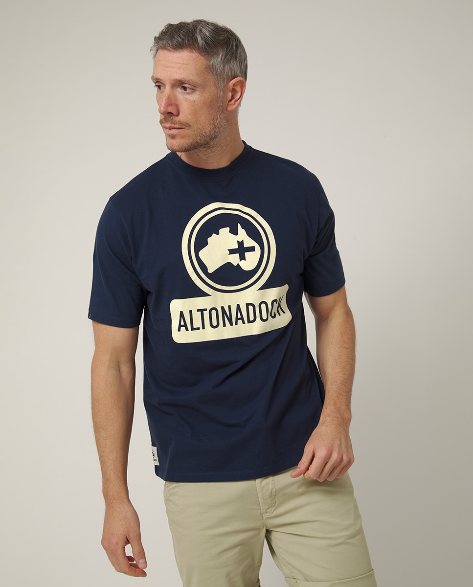 Imagem 0 de T-shirt de Manga Curta com Serigrafia